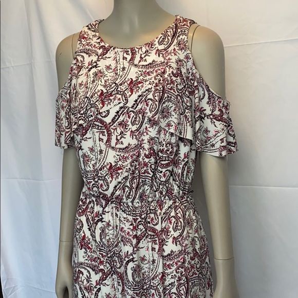 Dresses & Skirts - Open shoulder Long dress size small EUC